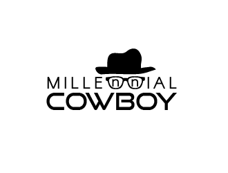 Millennial Cowboy logo design by justin_ezra