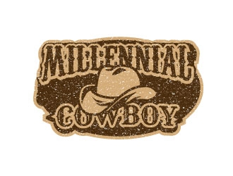 Millennial Cowboy logo design by rosy313