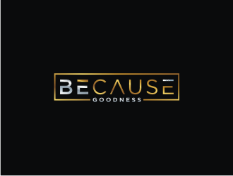 beCauseGoodness logo design by bricton