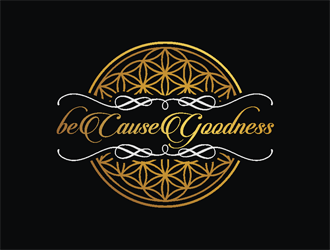 beCauseGoodness logo design by coco