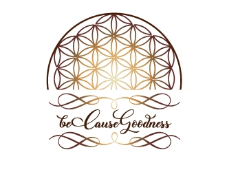 beCauseGoodness logo design by Suvendu
