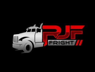 RJF Freight logo design by jenyl