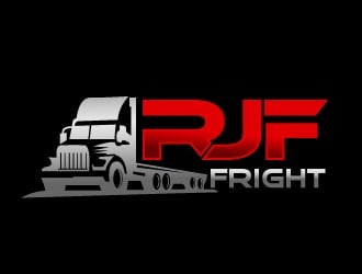 RJF Freight logo design by jenyl