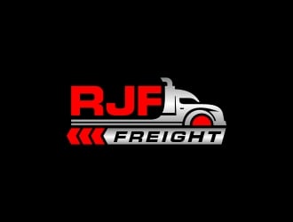 RJF Freight logo design by CreativeKiller