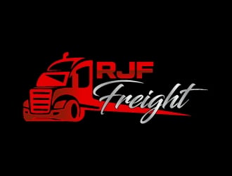RJF Freight logo design by Erasedink
