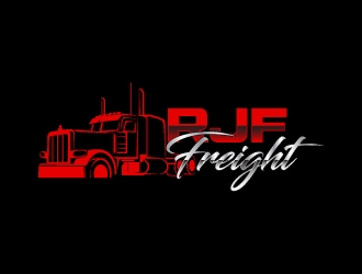 RJF Freight logo design by Erasedink