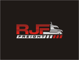 RJF Freight logo design by bunda_shaquilla