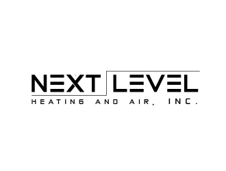 NEXT LEVEL HEATING AND AIR, INC. logo design by Cyds