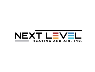 NEXT LEVEL HEATING AND AIR, INC. logo design by Cyds
