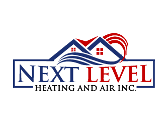 NEXT LEVEL HEATING AND AIR, INC. logo design by THOR_