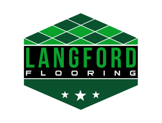 Langford Flooring logo design by tec343