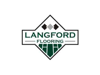 Langford Flooring logo design by Zeratu