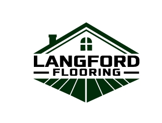 Langford Flooring logo design by jenyl