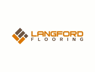 Langford Flooring logo design by sulaiman