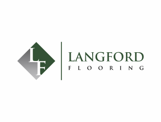 Langford Flooring logo design by santrie