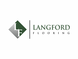 Langford Flooring logo design by santrie