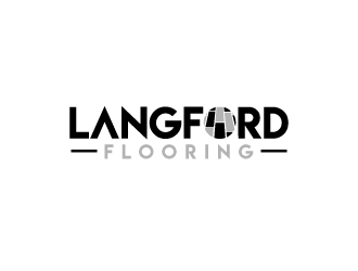 Langford Flooring logo design by Rock