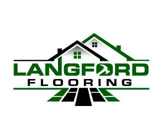 Langford Flooring logo design by THOR_