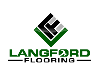 Langford Flooring logo design by THOR_