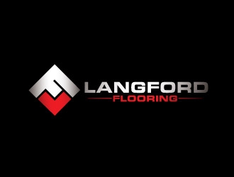 Langford Flooring logo design by REDCROW