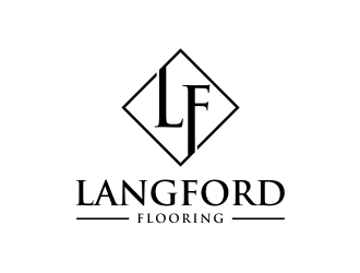 Langford Flooring logo design by Barkah