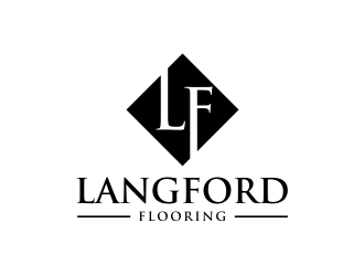 Langford Flooring logo design by Barkah