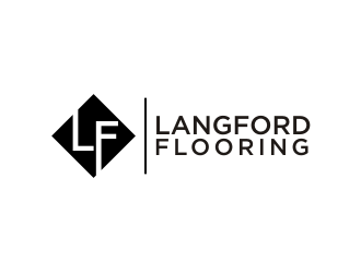 Langford Flooring logo design by Barkah