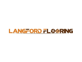 Langford Flooring logo design by zubi