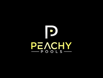 Peachy Pools logo design by semar