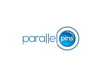parallelpins logo design by kopipanas