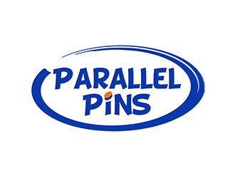 parallelpins logo design by 3Dlogos