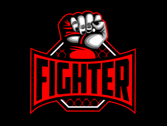 Fighter logo design by Ultimatum