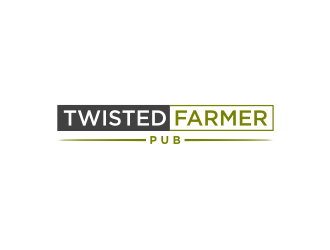 Twisted Farmer Pub logo design by bricton
