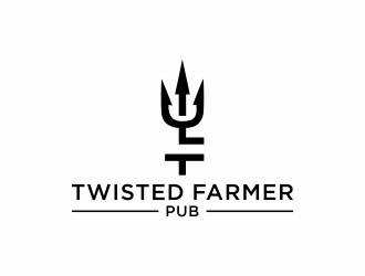 Twisted Farmer Pub logo design by checx