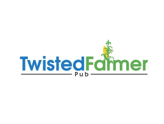 Twisted Farmer Pub logo design by shravya