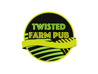 Twisted Farmer Pub logo design by pagla