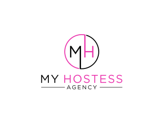 My Hostess Agency logo design by johana