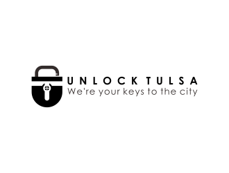 Unlock Tulsa logo design by BlessedArt