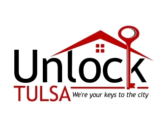 Unlock Tulsa logo design by ruki
