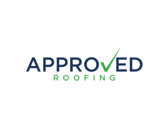 Approved Roofing logo design by ammad