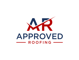 Approved Roofing logo design by ammad