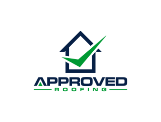 Approved Roofing logo design by semar