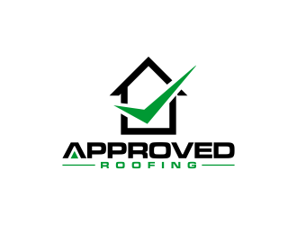 Approved Roofing logo design by semar