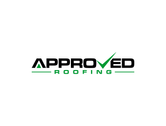 Approved Roofing logo design by semar