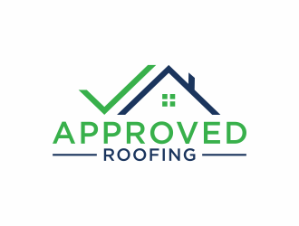 Approved Roofing logo design by checx