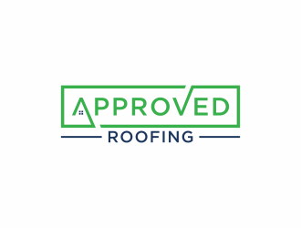 Approved Roofing logo design by checx