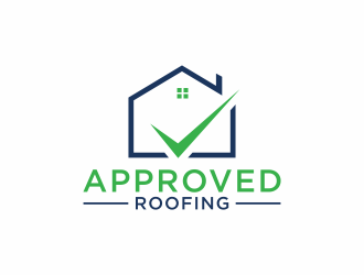 Approved Roofing logo design by checx