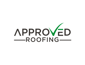 Approved Roofing logo design by BintangDesign