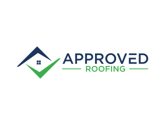 Approved Roofing logo design by ammad