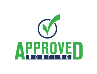 Approved Roofing logo design by Inlogoz
